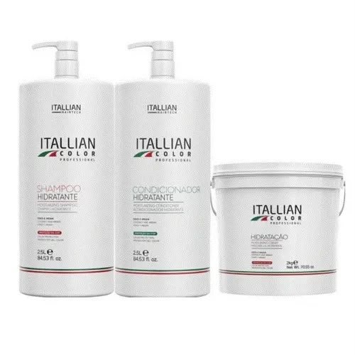 Linha profissional Itallian Color para hidratação
